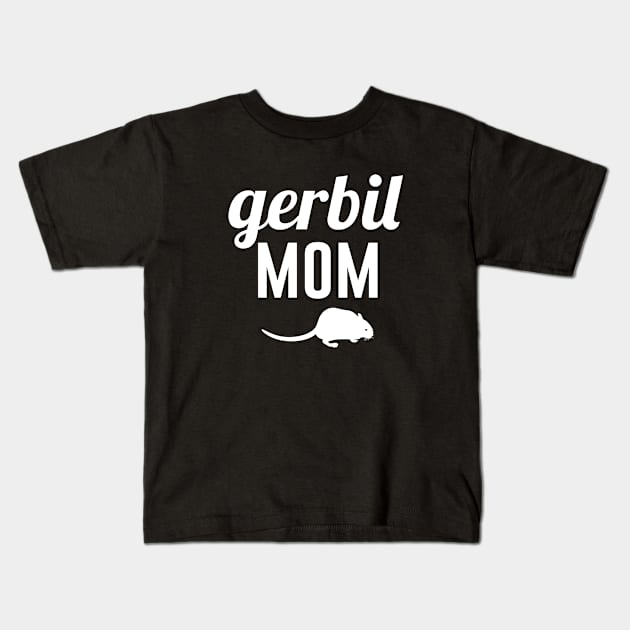 Gerbil Mom Kids T-Shirt by redsoldesign